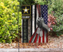 US Army Veteran Inside American Flag Pride Flag For Yard Decor Thanks For Serving Of Army Vets