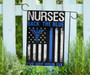 Thin Blue Line Nurse Back The Blue We've Got Your Six Flag Decor Honor Police Law Enforcement