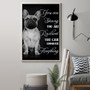 Frenchie You Are Strong Resident You Can Conquer Anything Poster Motivational Inspirational