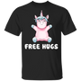 Free Hugs Unicorn Shirt For Girls Best Unicorn Gifts