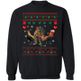 Chicken Merry Christmas Sweatshirt Chicken Christmas Sweatshirt Best Xmas Gift 2020