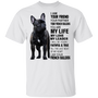 French Bulldog I Am Your Friend T-Shirt Dog Best Friend Shirt Design Gift For Dog Owner