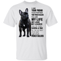 French Bulldog I Am Your Friend T-Shirt Dog Best Friend Shirt Design Gift For Dog Owner