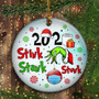 2020 Stink Stank Stunk Ornament 2020 Ornament Funny Toilet Paper Quarantine Christmas Ornament