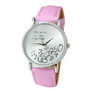 Funny "Whatever I am late Anyway" Wrist Watch