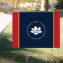 Mississippi State Flag 2020 Yard Sign New MS Flag Patriotic Yard Outdoor Lawn Decoration
