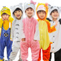 Kids Cartoon Animal Pajamas Costume