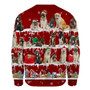 Akita Dog Sweatshirt Cute Ugly Christmas Sweater  Christmas Gift Idea For Friend Dog Owner