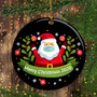 Santa Wearing A Mask Ornament Merry Christmas 2020 Cute Christmas Ornament Sets