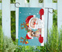 Chihuahua Santa Claus Merry Christmas Flag Christmas Living Room Decor Xmas Gift For Parents