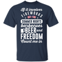 BBQ Beer Freedom Shirt If It Involves Fireworks Summer Night T-Shirt