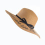 Italian "Summer" Love Wide Straw Hats