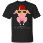 Happy Thanksgiving T-Shirt Adorable Pink Turkey Thanksgiving Shirt Ideas Gifts For Friends