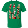 Abyssinian Cat Christmas T Shirt Xmax Gift For Friends Cat Owner Cute Shirt For Woman