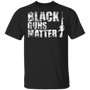 Black Guns Matter AR15 T-Shirt Gun Enthusiast T-Shirts Pro 2nd Amendment Merch