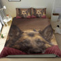 German Shepherd Sleeping Bedding Set Adorable Dog Duvet Cover Set New Home Gifts For Dog Lovers
