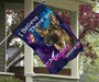 German Shepherd Believe There Are Angels Among Us Flag Living Room Wall Decor New Home Gift