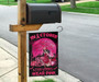 In October Even Witches Wear Pink Flag Breast Cancer Awareness Flag Halloween Gifts For Decor