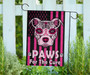 Paws For The Cure Breast Cancer Awareness Flag October 13 Garden Flag Gifts For Sisters