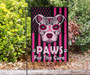 Paws For The Cure Breast Cancer Awareness Flag October 13 Garden Flag Gifts For Sisters