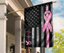 Pink Ribbon American Flag Breast Cancer Awareness Flag Welcome Home Motivational Gifts Decor