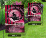 In October, We Wear Pink Flag Witch Halloween Moon Yard Holiday Flags Gift Ideas For Friends