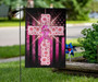 Floral Cross Faith Ribbon American Flag Breast Cancer Awareness Products Christian Gifts