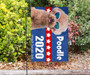 Poodle Dogs 2020 Because Humans Suck Flag Vote Dogs 2020 Lawn Flag Outdoor Ornaments