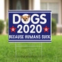 Dogs 2020 Because Humans Suck Sign Chihuahua Lawn Sign Funny Signs 2020 Chihuahua Ornament