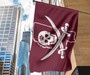 Mississippi State Pirate Flag Leach Pirate Lawn Flag Outdoor Decor