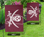 Mississippi State Pirate Flag Leach Pirate Lawn Flag Outdoor Decor