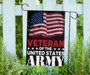 Old Retro Veteran Of The United States Army Flag Decor Veteran Holiday Gift For Army Veterans