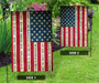 I Pledge Allegiance Vintage Rustic Vertical American Flag Patriotic For Wall Living Room Decor