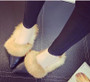 Fur and Fluffy Slipper Shoes