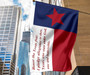 Honor Texas Flag I Pledge Allegiance Flag Patriotic Gift Taxas Pride For Decoration In House