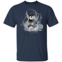 Schnauzer Dog Water Reflection Shirts Dog Cute Graphic Tees