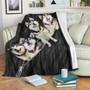 Smiling Husky Blanket Gifts For Dog Owner