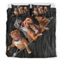 Cute Pitbull Dog Bedding Sets Duvet Covers Pitbull Lover Gifts