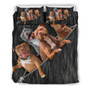 Cute Pitbull Dog Bedding Sets Duvet Covers Pitbull Lover Gifts