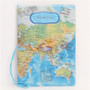 Boho Traveler World Map Passport Case