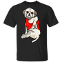 Shih Tzu Tattoo I Love Mom Cute Dog Shirt Mother's