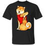 Shiba Inu Tattoo I Love Mom Dog Mom Shirt Cute