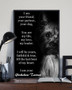 I Am Your Friend Your Partner Your Dog - I Am Your Yorkshire Terrier Dog Art Print Poster