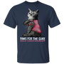 Paws For The Cure Breast Cancer Awareness - Cat Tattoo I Love Mom Shirt