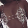 Sexy Bra Statement Chain Necklace
