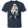 Borzoi Puppies 3D Inside Pocket Borzoi T-Shirt Cute Valentines Day Gifts For Him