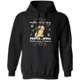 Bulldog Make Me Happy Pug Hoodie Womens Lovely Gifts For Girls