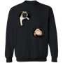 Cute 3D Pug Printing Men and Women Sweater Winter Fashion Sweatshirt