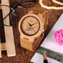 Japanese Style Bamboo Wood Watches for Men