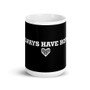 AHH Black Coffee Mug